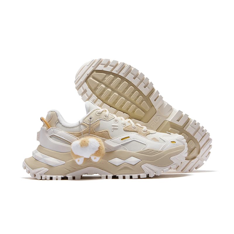 Ретро баскетбольные кроссовки FILA FUSION BIANCO WE С флисовой подкладкой Модные Спортивные Винтажные Баскетбольные Кроссовки Женские - изображение 7