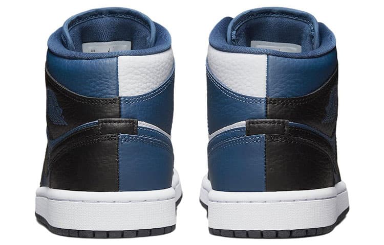 Ретро баскетбольные кроссовки Jordan Air Jordan 1 Mid Split "French Blue" - изображение 5