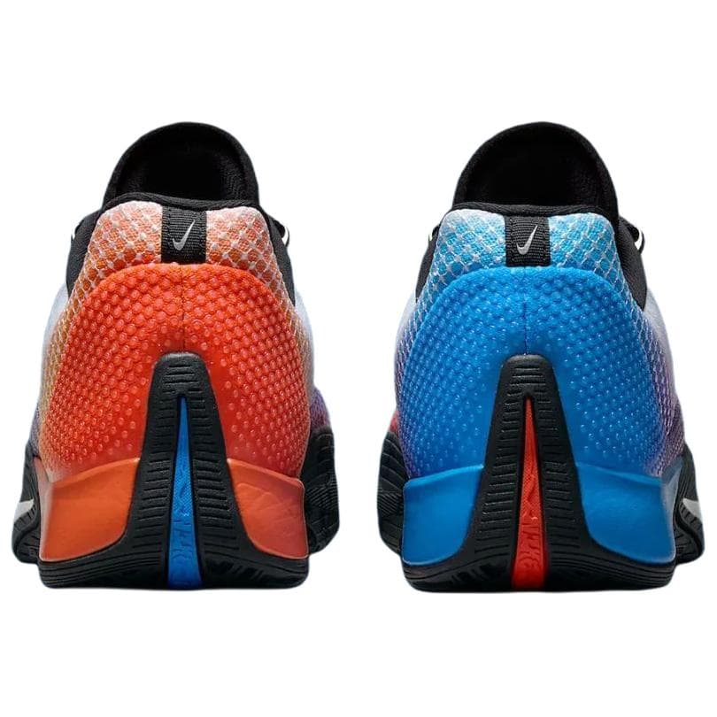 Кроссовки для баскетбола Nike S.T. Flare Устойчивые к истиранию Дышащие Низкие Баскетбольные Кроссовки Мужские Белые Синие и Оранжевые - изображение 5
