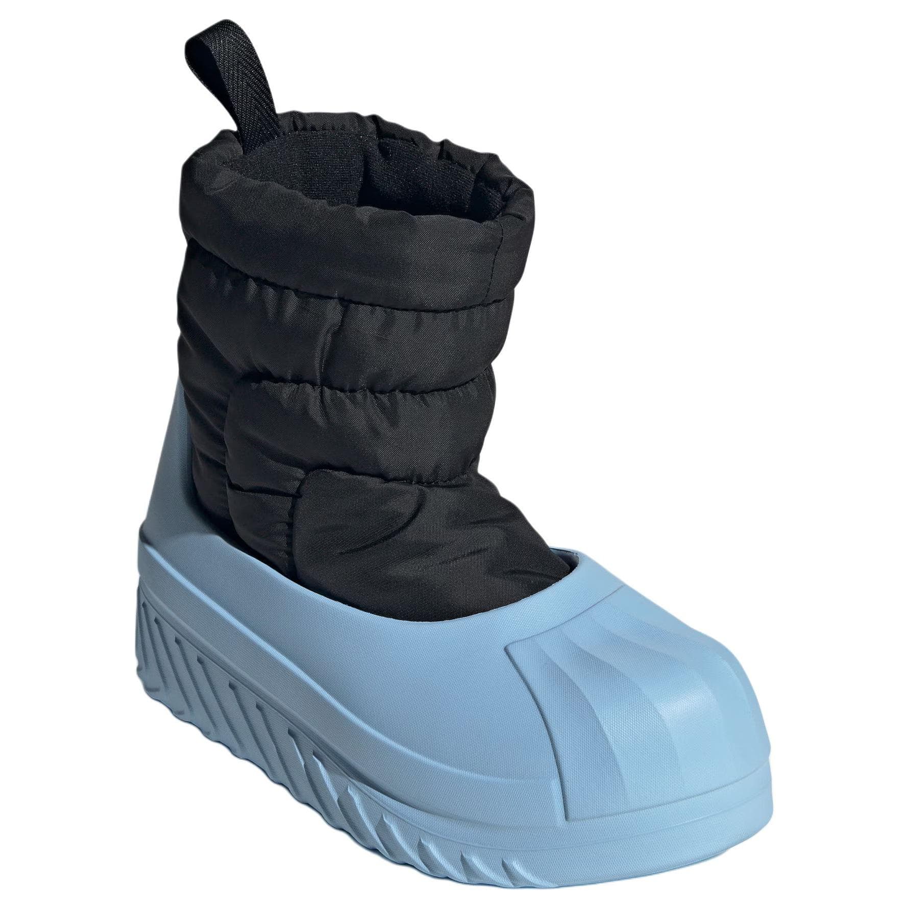 Ботинки зимние Adidas Originals ADIFOM SUPERSTAR BOOT Короткий сноубутс унисекс синий черный - изображение 3
