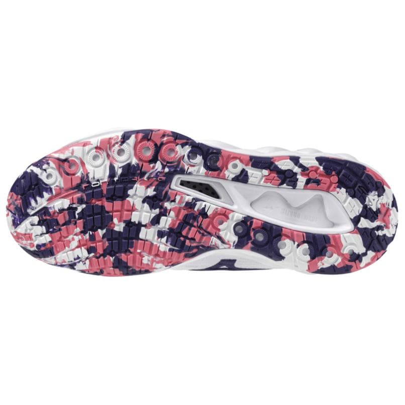 Кроссовки для спортзала Mizuno Wave Luminous 3 Устойчивые к истиранию Легкие Низкие Тренировочные Кроссовки Женские Белые - изображение 5