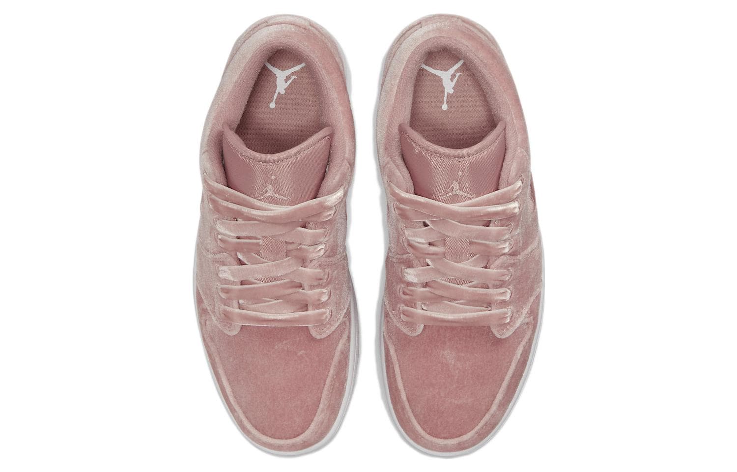 Ретро баскетбольные кроссовки Jordan Air Jordan 1 Low "Pink Velvet" — фото 4
