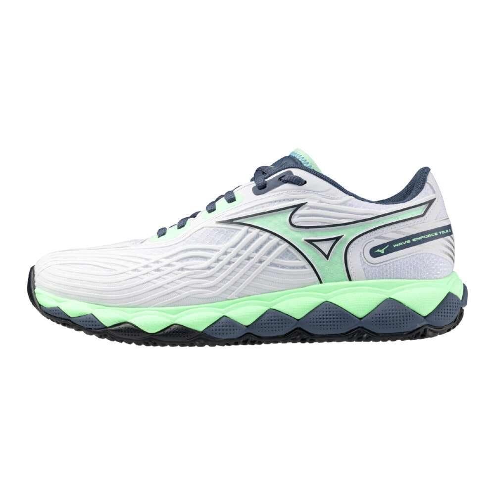 Кроссовки для тенниса Mizuno Wave Enforce Tour Low Топ Теннисные Кроссовки Мужские Белые - изображение 1