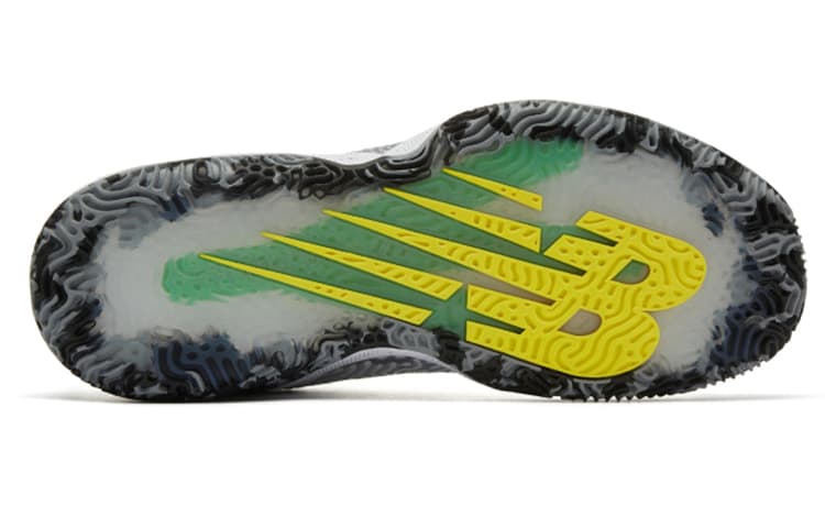 Ретро баскетбольные кроссовки New Balance 2WXY 1 Low White Grey - изображение 5