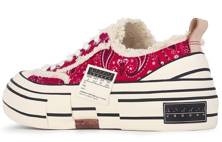 Кроссовки xVESSEL G.O.P. Lows Red Paisley - изображение 2
