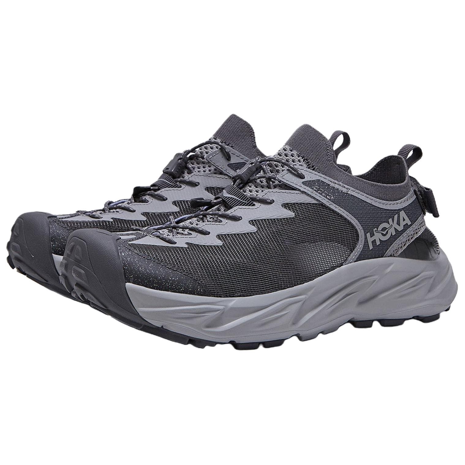 Сандалии HOKA ONE ONE HOPARA 2 Противоскользящая Обувь для треккинга Мужская Серый - изображение 3
