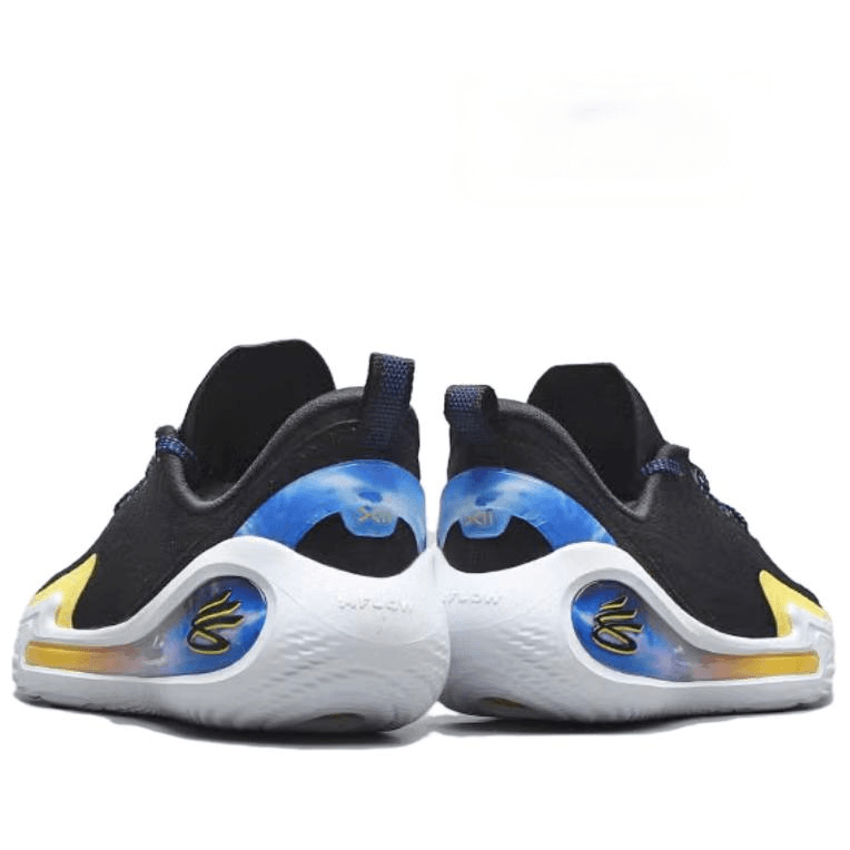 Кроссовки для баскетбола Under Armour Curry 12 противоскользящие устойчивые к истиранию низкий топ баскетбольные кроссовки мужские черные - изображение 3