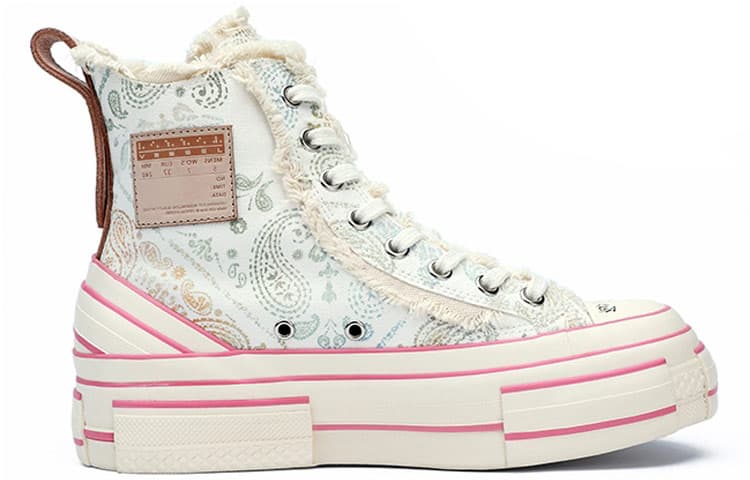 Кеды xVESSEL G.O.P. Highs Paisley Fluorescence - изображение 2