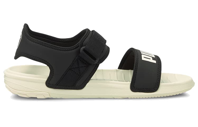 Шлёпанцы Puma Softride Black White - изображение 2