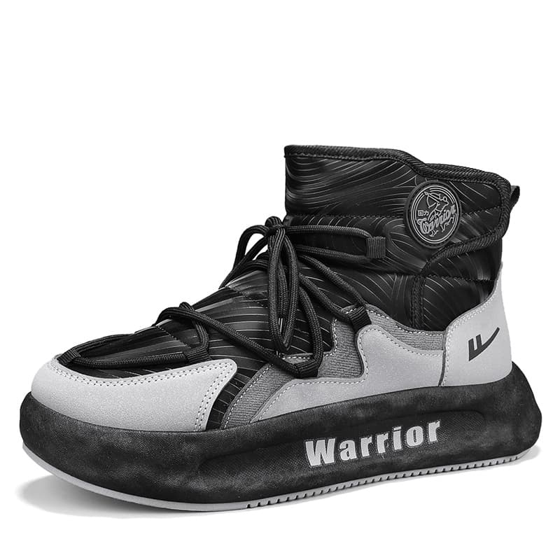 Ботинки зимние Warrior Теплоизоляционный Износостойкий Увеличивающий Высоту Противоскользящий - изображение 6