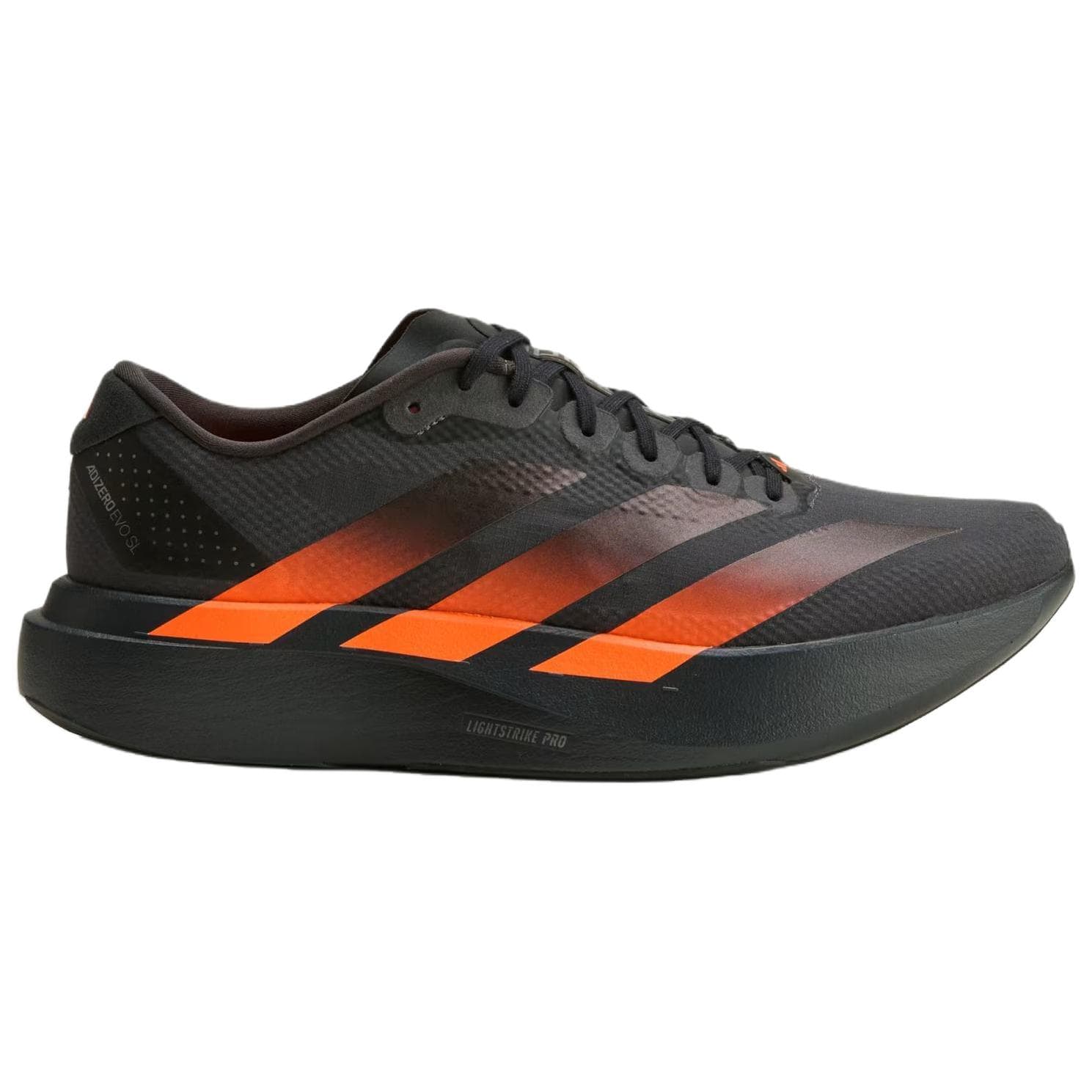 Кроссовки для бега Adidas Adizero Evo SL Высота Увеличивающие Беговые Кроссовки Мужские Черные Оранжевые - изображение 2
