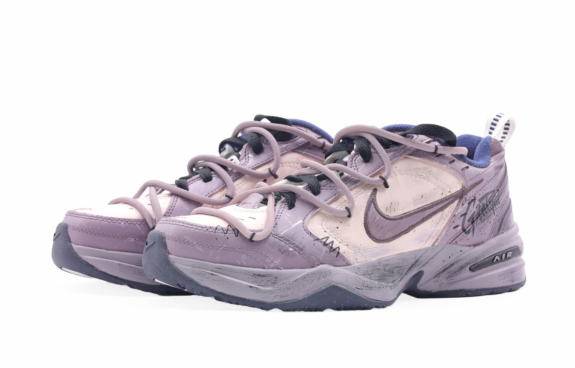 Кроссовки Nike Air Monarch 4 Purple - изображение 3