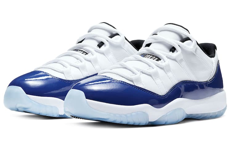 Ретро баскетбольные кроссовки Jordan Air Jordan 11 Retro Low "Concord Sketch" - изображение 3