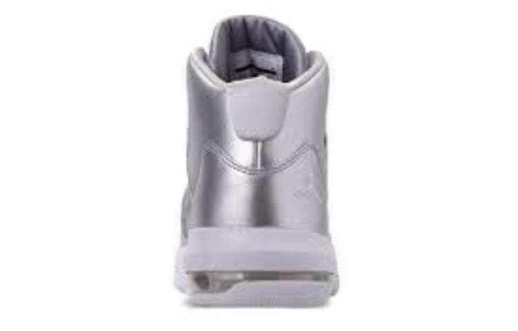 Ретро баскетбольные кроссовки Jordan Max Aura "Silver" GS - изображение 3