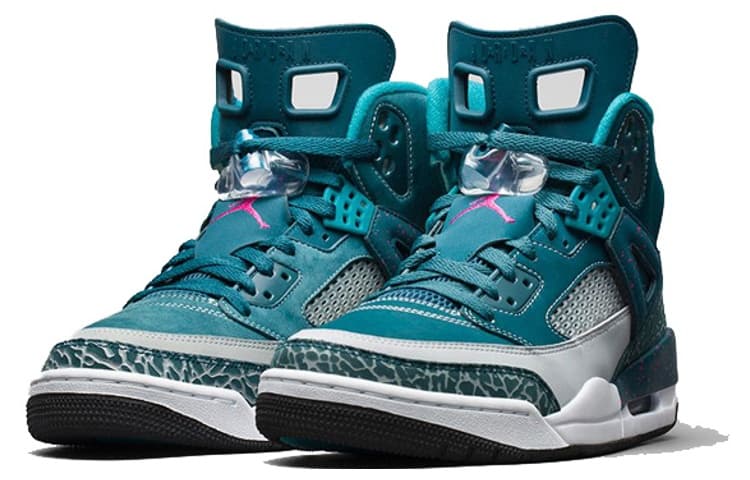 Ретро баскетбольные кроссовки Jordan Spizike Space Blue - изображение 3