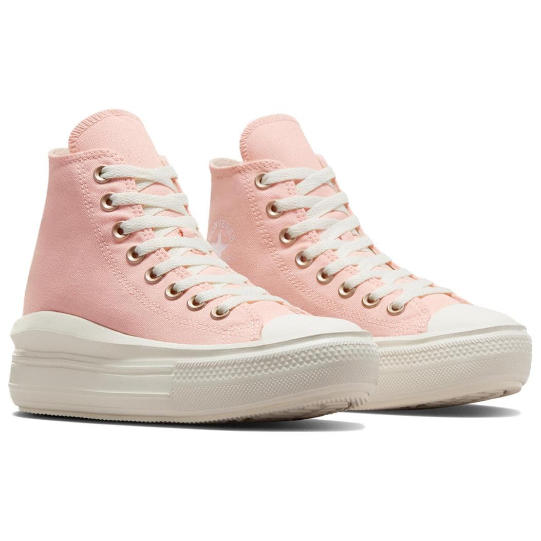 Кроссовки Converse All Star Move Удобный Хай-топы Кеды Женский Розовый - изображение 3