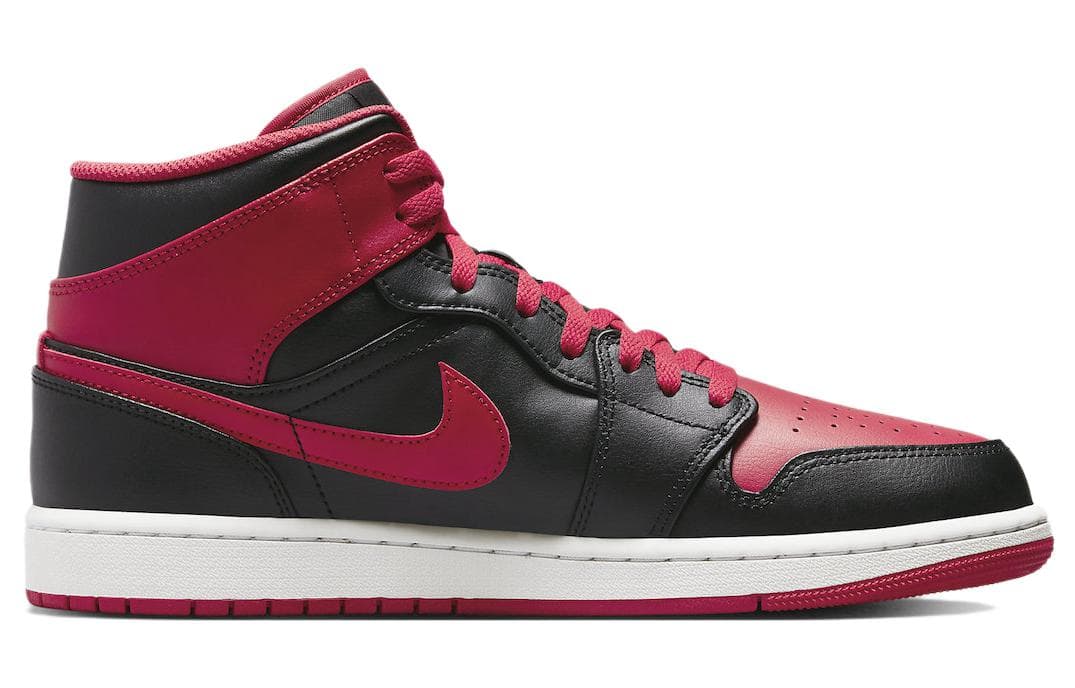 Ретро баскетбольные кроссовки Jordan Air Jordan 1 Mid "Alternate Bred" - изображение 2