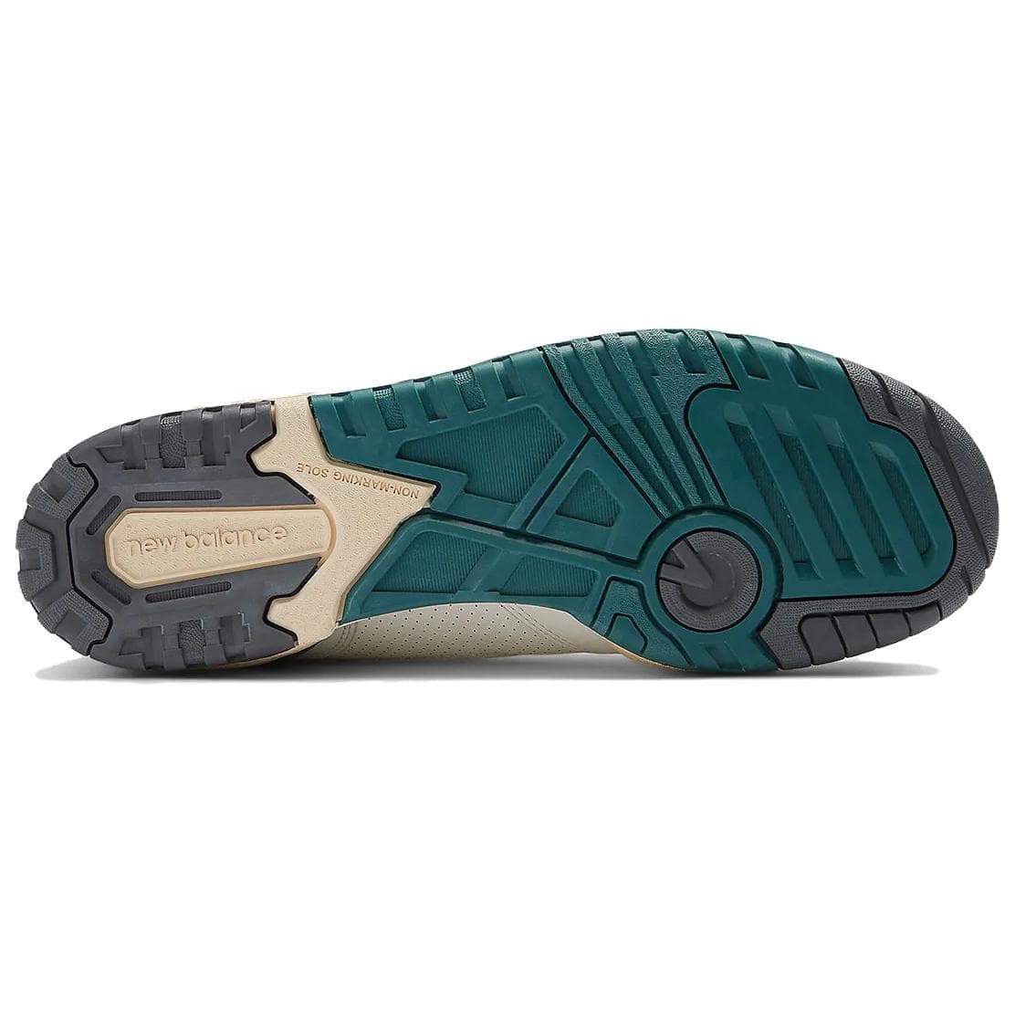 Ретро баскетбольные кроссовки New Balance NB 550 Мягкий и Комфортный Низкий Топ Винтажные Баскетбольные Кроссовки Унисекс Белый Зеленый - изображение 6