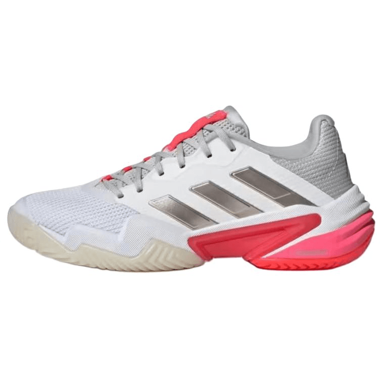 Кроссовки для тенниса Adidas Barricade 13 Low Топ Теннисные Кроссовки Женские Белые Красные - изображение 1