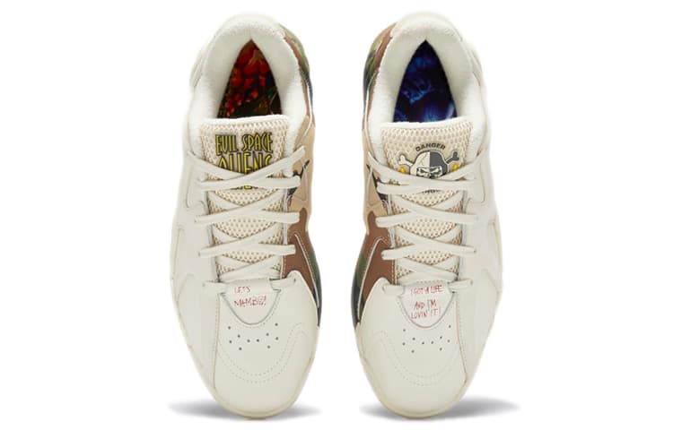 Ретро баскетбольные кроссовки Power Rangers x Reebok Hurrikaze 2 "Rito Revolto" - изображение 4