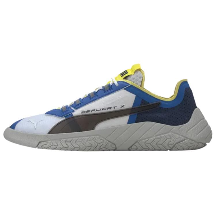Кроссовки для спортзала Replicat X PUMA Замша Low Топ Тренировочные кроссовки Мужской Синий белый серый - изображение 1