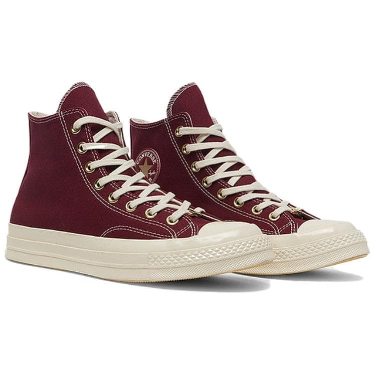 Кеды Converse Chuck TAYLOR Износостойкие Высокие Кеды Унисекс Красные - изображение 3
