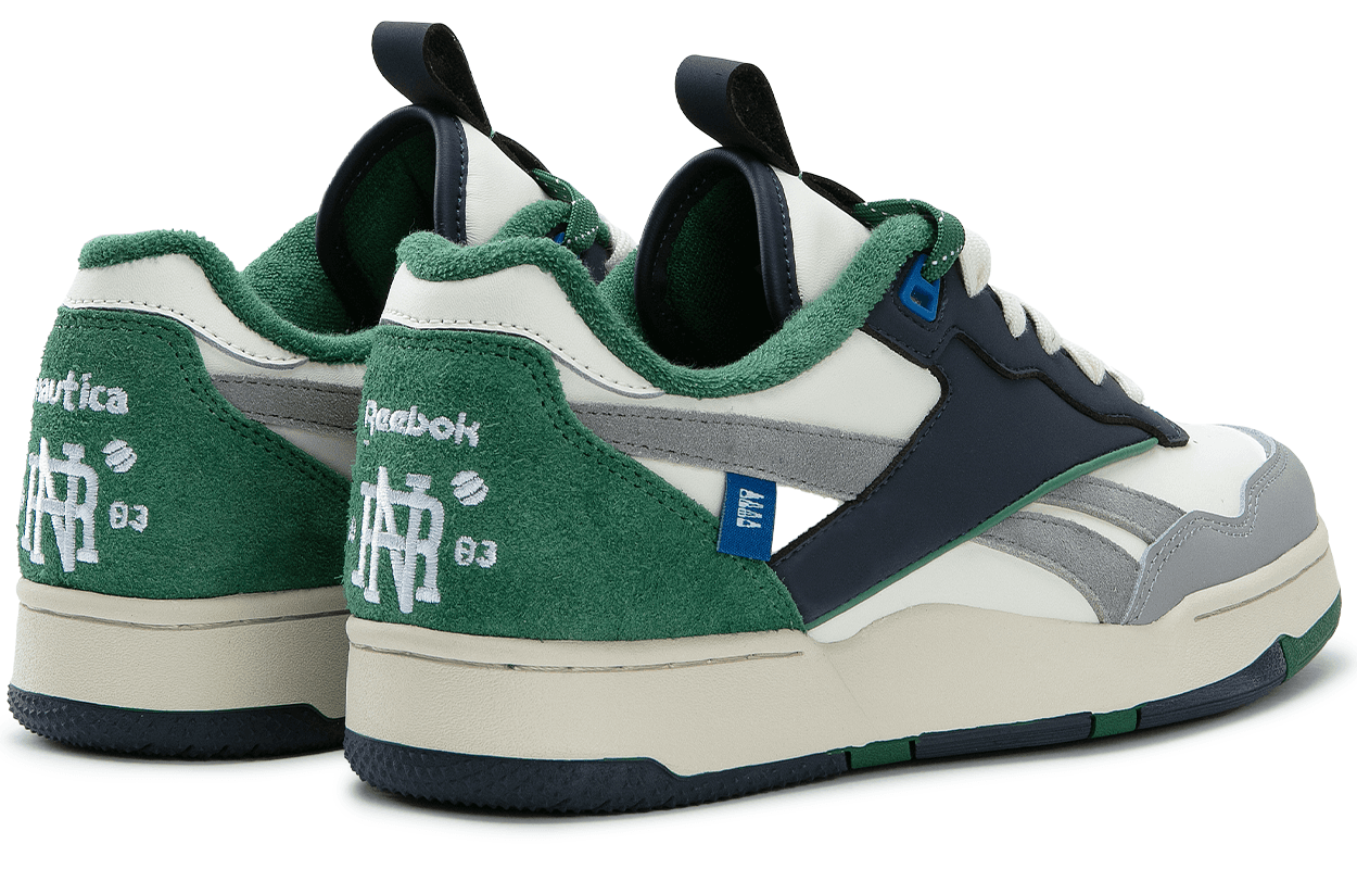 Ретро баскетбольные кроссовки Nautica x Reebok BB4000 II Low - изображение 3