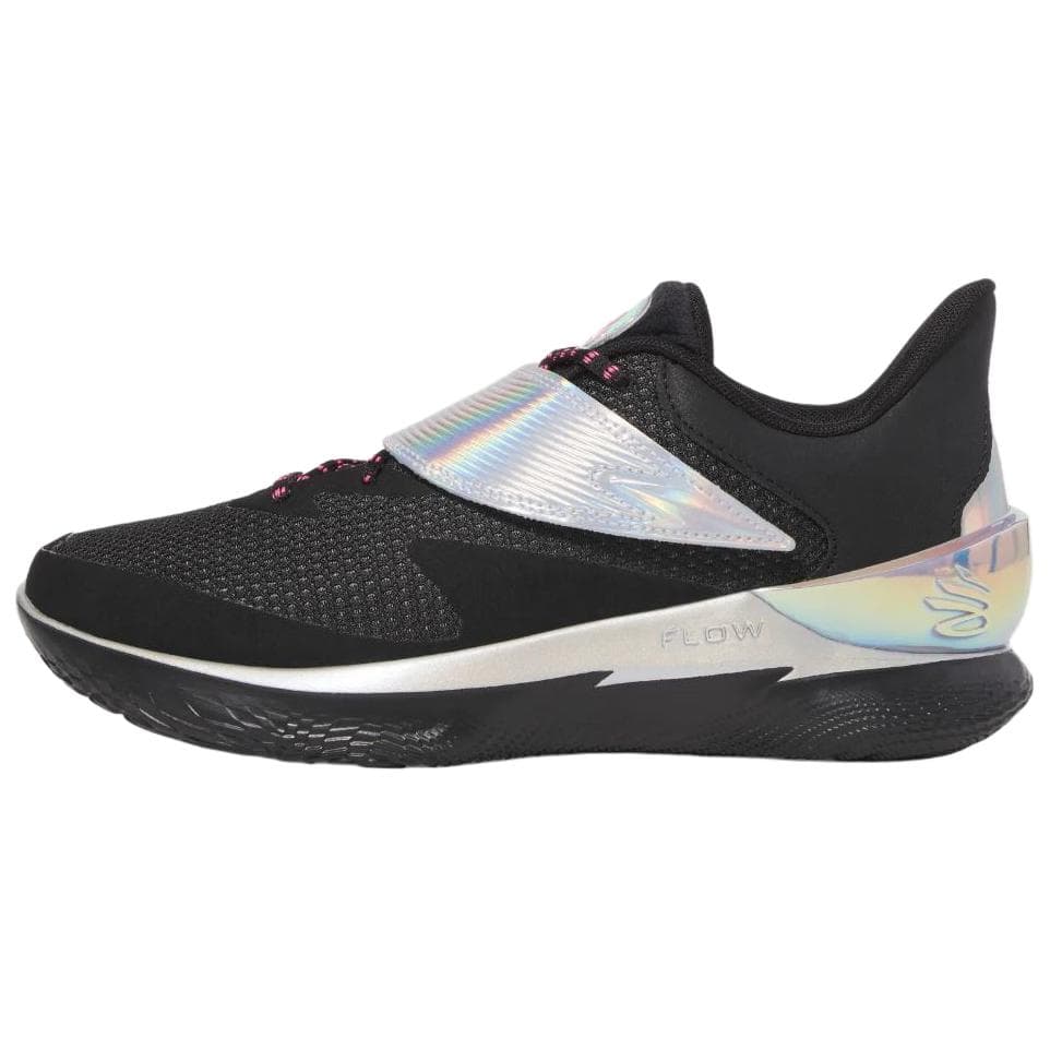 Кроссовки для баскетбола Under Armour Curry Fox 1 Low Баскетбольные кроссовки Унисекс Черный Серебряный - изображение 1