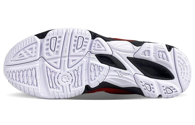 Кроссовки для спортзала Mizuno Cyclone Speed CN White Red - изображение 5