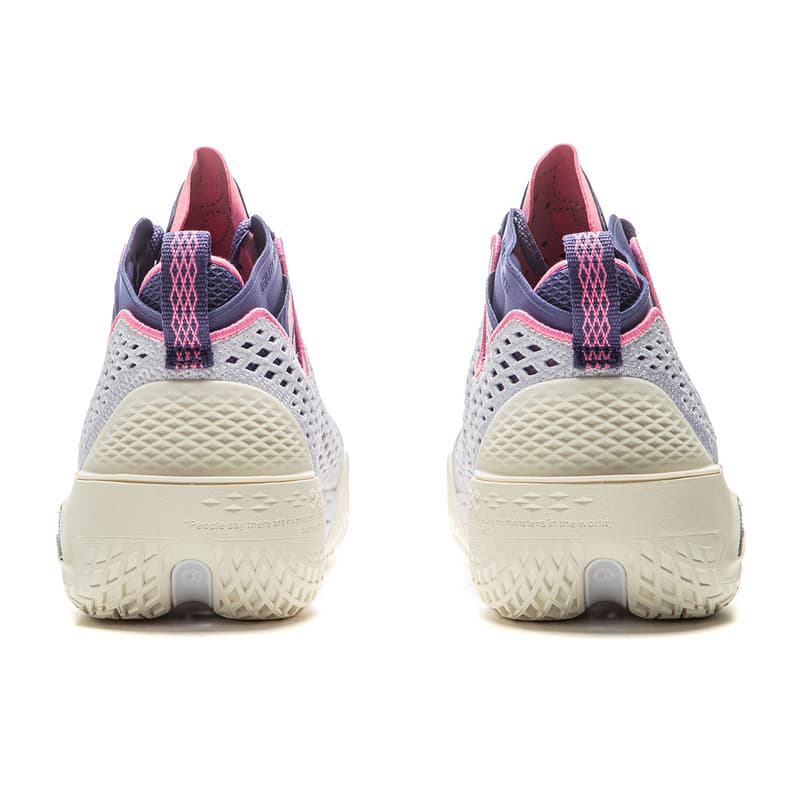 Кроссовки для баскетбола Li-Ning x LINING Fanwu 5 Ultra Boom Технология амортизации устойчивость поддержка комфорт Противоскользящая износостойкая Дышащий отскок сцепление Мид-топ Баскетбольные кроссовки Мужской Белый - изображение 6