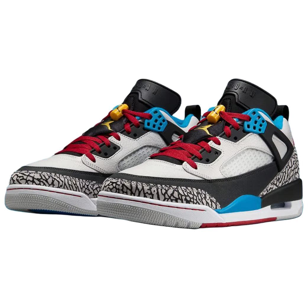 Ретро баскетбольные кроссовки Jordan Spizike Low Black White - изображение 3