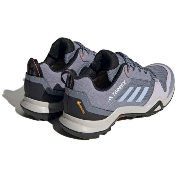 Кроссовки Adidas TERREX AX3 GTX Удобная Устойчивая к истиранию Дышащая Отводящая влагу Низкий Верх Походная Обувь Женская Серый - изображение 4