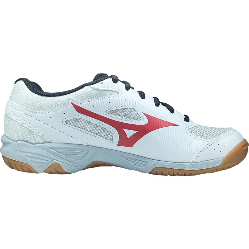 Кроссовки для спортзала Mizuno Cyclone Speed CN Low Тренировочные кроссовки унисекс низкие белые и красные - изображение 2