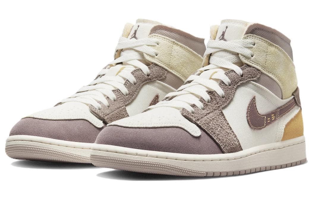 Ретро баскетбольные кроссовки Jordan Air Jordan 1 Mid Craft "Inside Out" - изображение 3