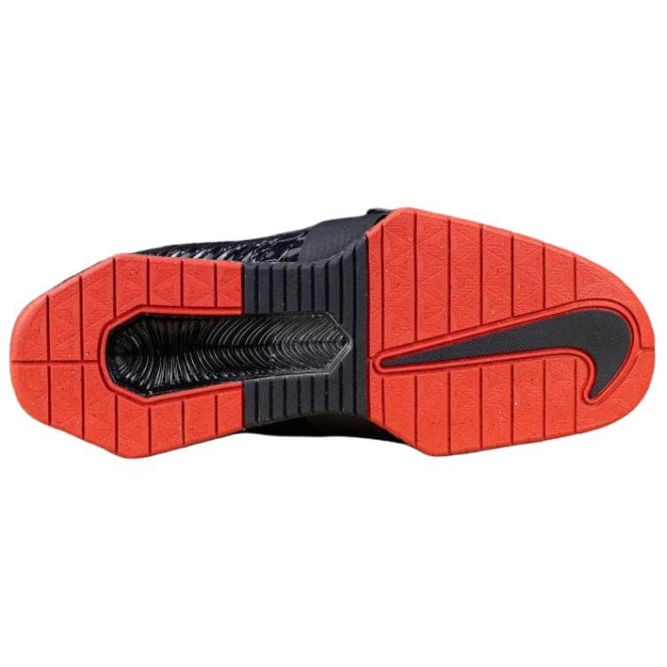 Кроссовки для спортзала Nike Romaleos 4 Устойчивые к истиранию Низкие Кроссовки для тренировок Унисекс Черные - изображение 4