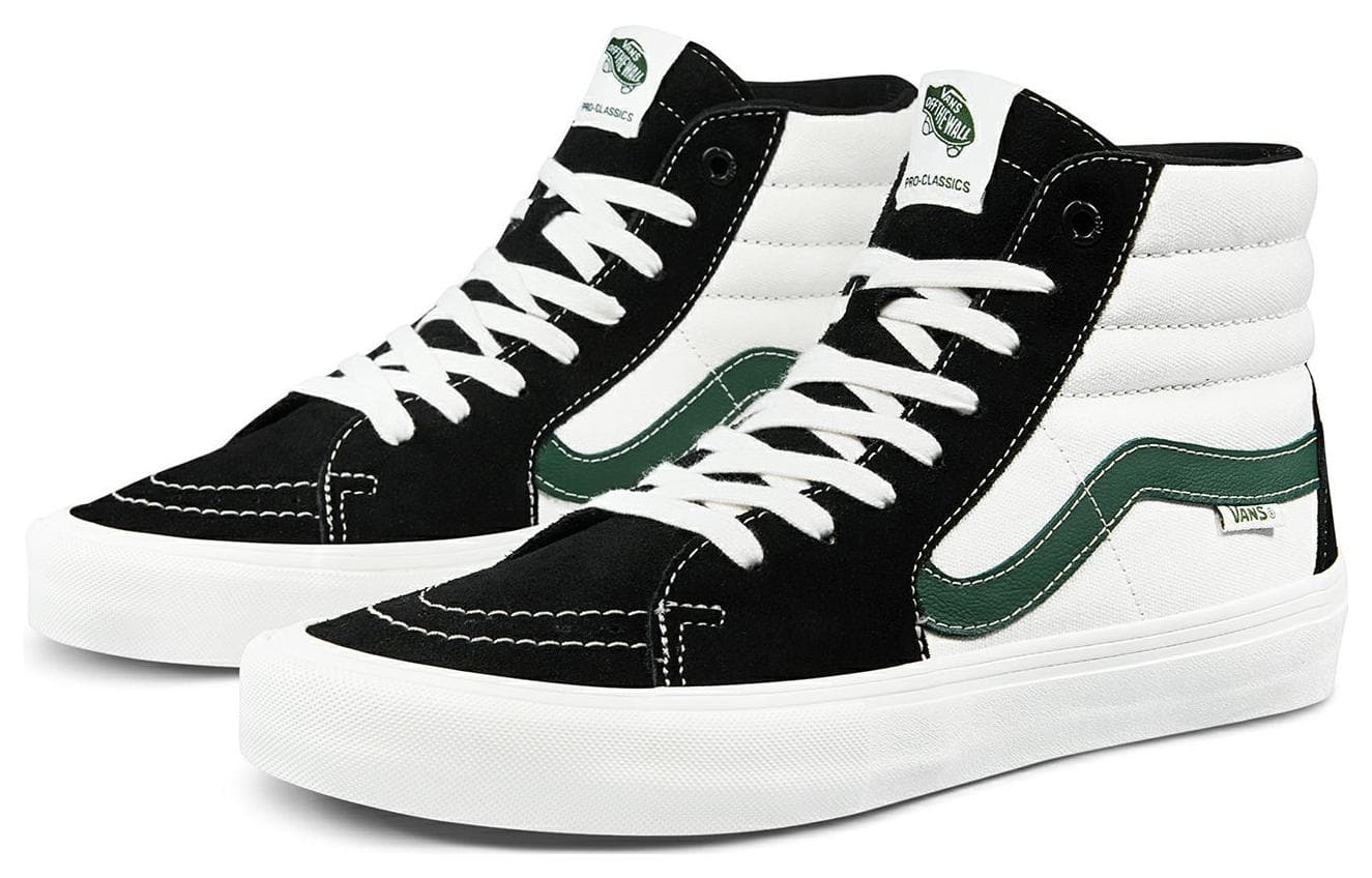 Кеды Vans SK8-Hi Black White - изображение 2