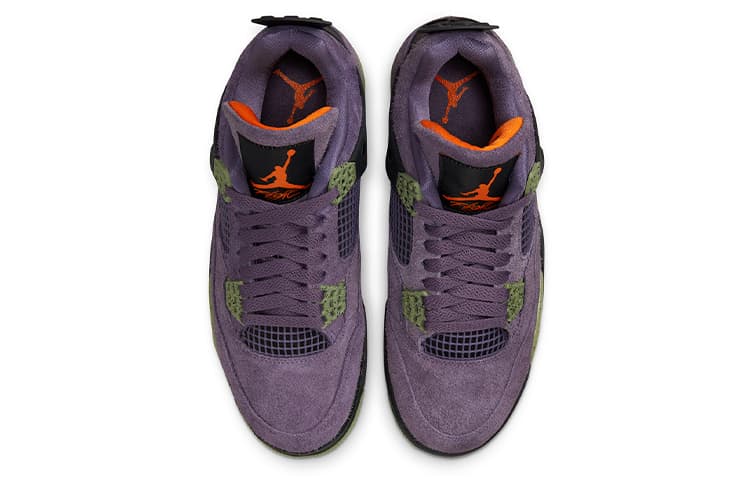 Ретро баскетбольные кроссовки Jordan Air Jordan 4 Retro "Canyon Purple" - изображение 4