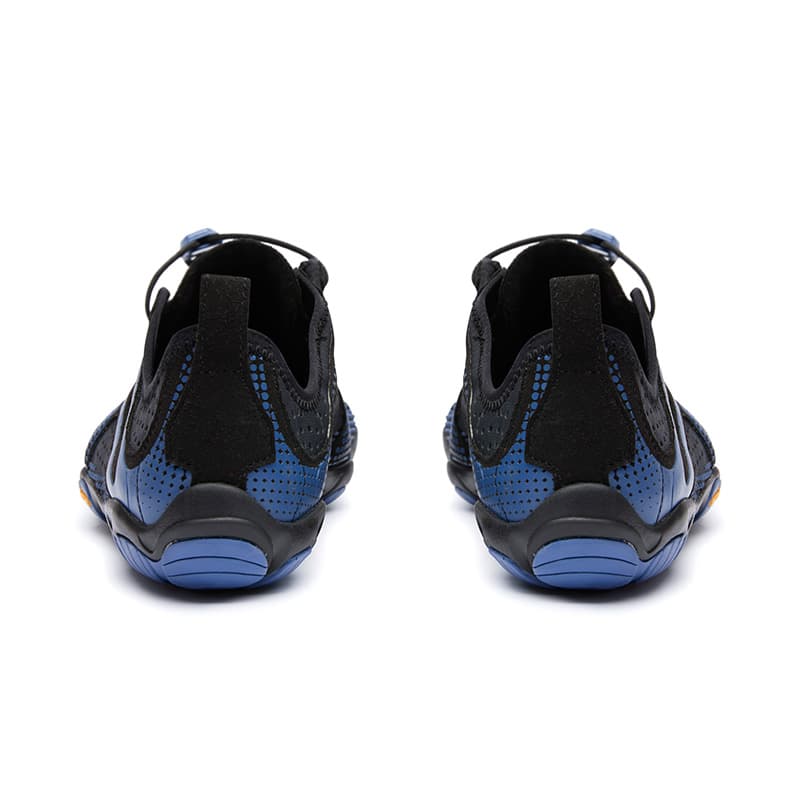 Кроссовки Vibram V Run Износостойкие Дышащие Легкие Кроссовки для тренировок Мужские Черные Синие - изображение 2