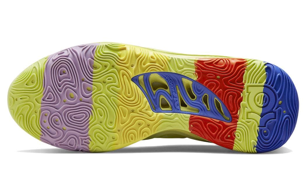 Кроссовки для баскетбола Nike KD 15 Fluorescent Yellow - изображение 6