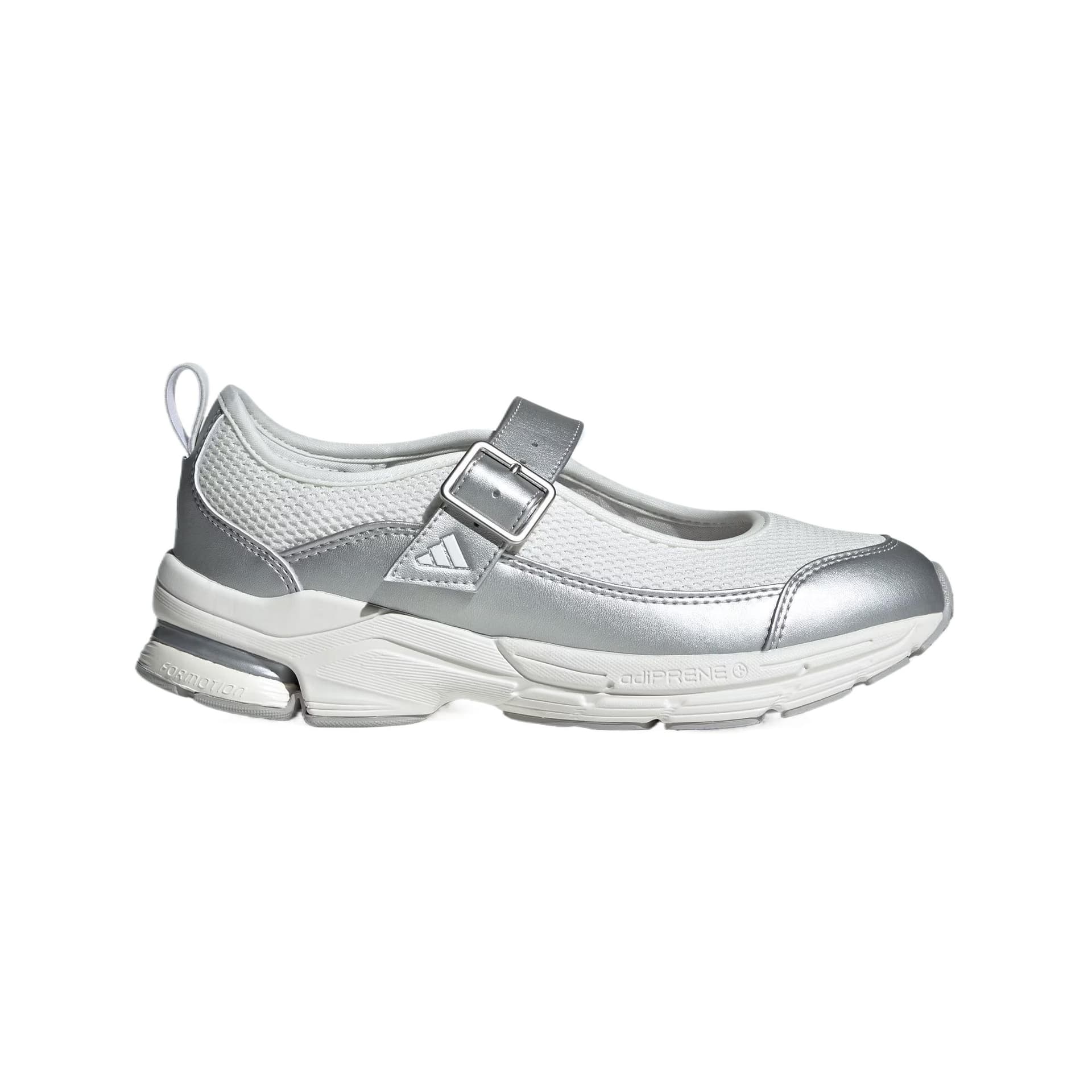 Adidas FOS FORMOTION Ткань Платформа Туфли Мэри Джейн Женские Серебристо-Серые - изображение 2