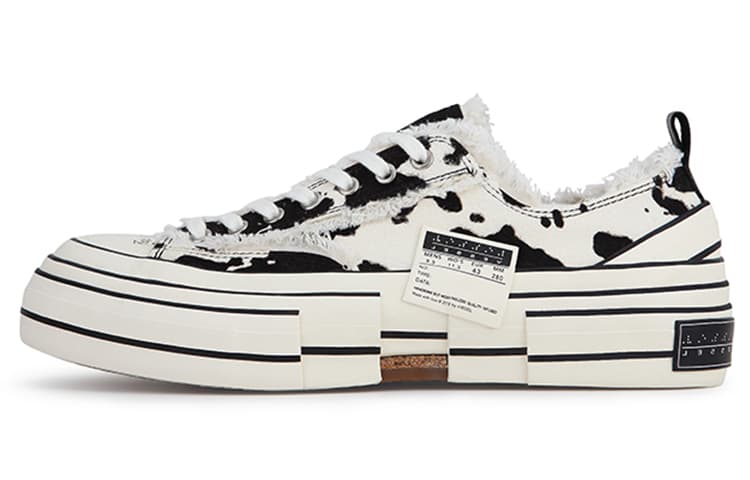 Кеды xVESSEL G.O.P. Lows "Cow Print" - изображение 1