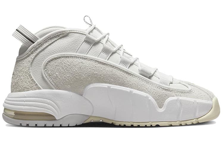 Кроссовки для баскетбола Nike Air Max Penny Mid Grey White - изображение 2