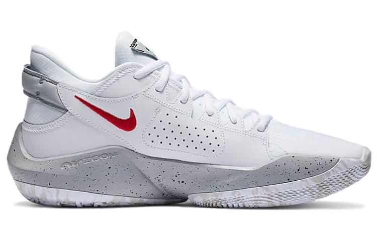 Кроссовки для баскетбола Nike Air Zoom Freak 2 White Cement - изображение 2
