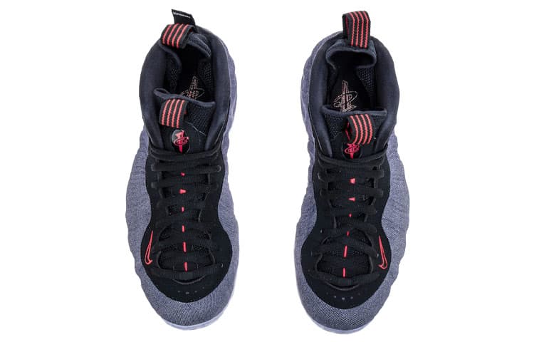Ретро баскетбольные кроссовки Nike Foamposite One Denim - изображение 4