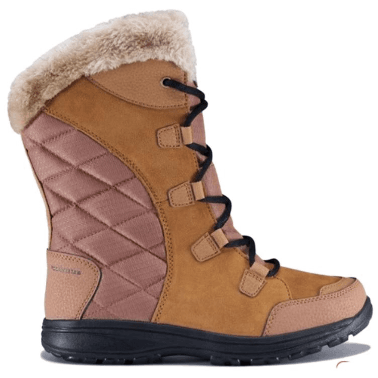 Ботинки зимние Columbia Ice Maiden 2 Термостойкие Устойчивые к истиранию Короткие Снежные ботинки для ног Женские Верблюжий Коричневый - изображение 2