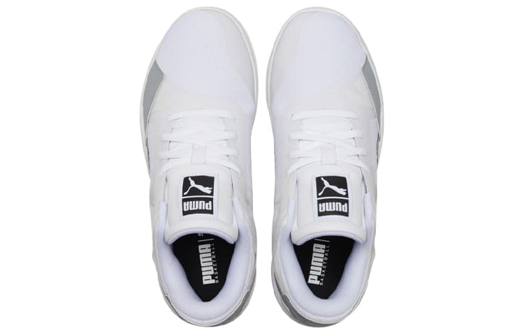 Кроссовки для баскетбола PUMA Clyde All Pro Team White Black Grey - изображение 4