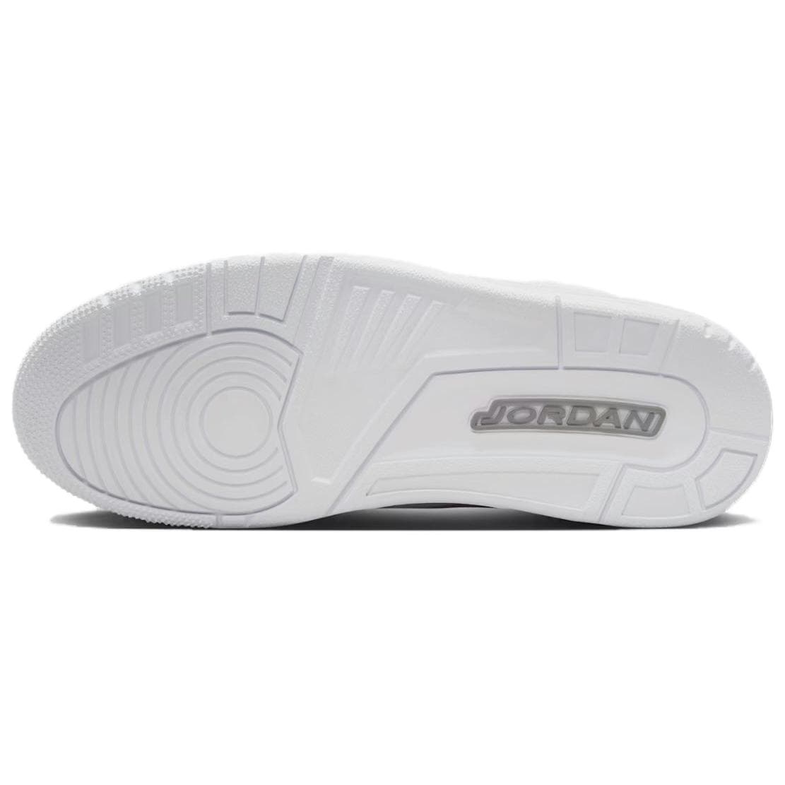 Ретро баскетбольные кроссовки Jordan Air Jordan 3 Кожа MID Ретро-баскетбольные кроссовки Мужские Белые - изображение 6