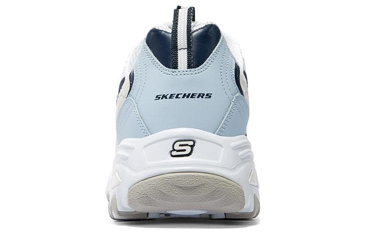 Кроссовки Skechers D'Lites 1,0 Low Топ Массивные кроссовки Мужской Сине-белый - изображение 5