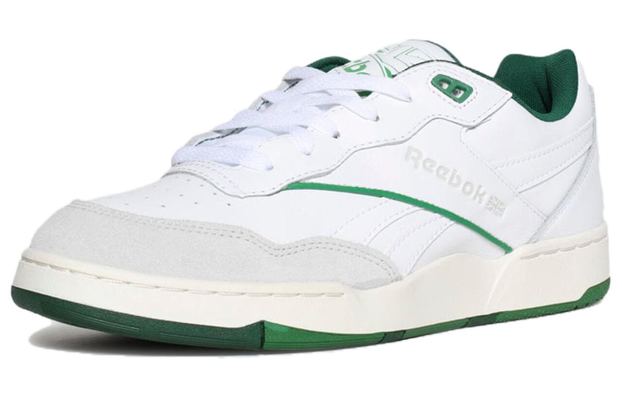 Ретро баскетбольные кроссовки Reebok BB 4000 2 White Green Grey - изображение 2