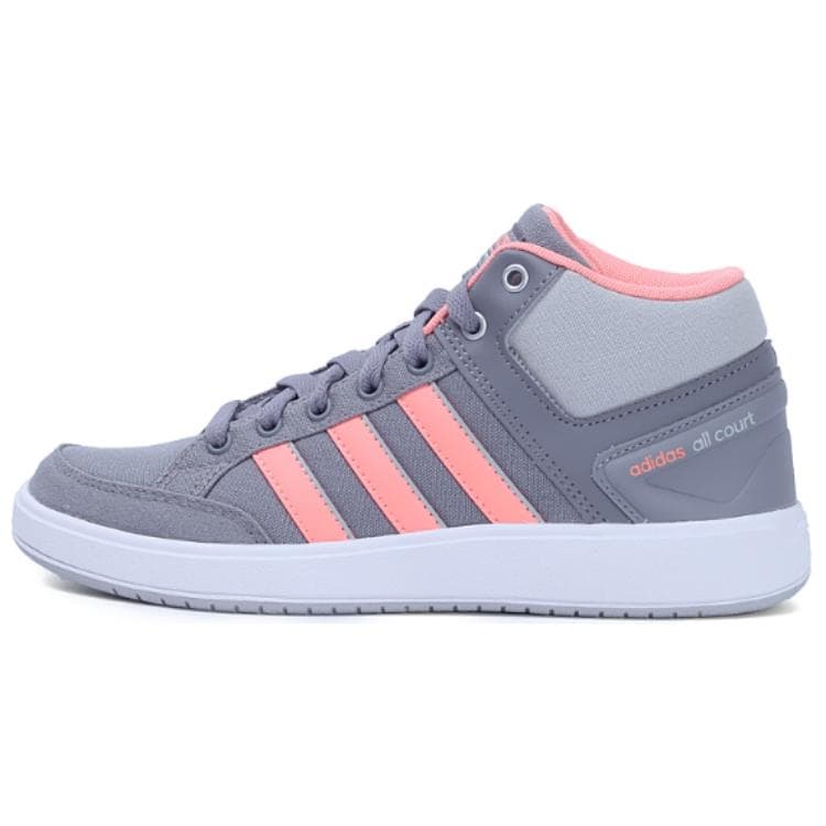 Кроссовки для тенниса Adidas Cloudfoam All Court противоскользящие устойчивые к истиранию кроссовки для тенниса MID женские серые - изображение 1